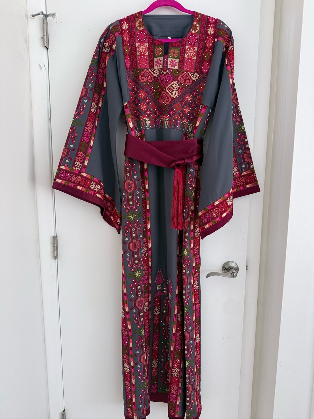 Embroidered Palestinian Thobe
